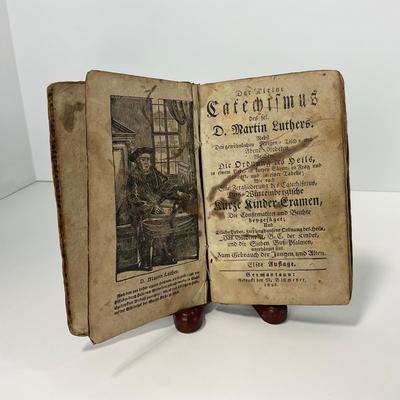 -248- COLLECTIBLE | 1826 Life Of Martin Luther Book