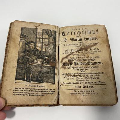 -248- COLLECTIBLE | 1826 Life Of Martin Luther Book