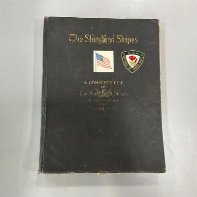 -250- COLLECTIBLE | Bound 1918 Stars & Stripes World War 1 | From France WW1