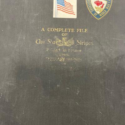 -250- COLLECTIBLE | Bound 1918 Stars & Stripes World War 1 | From France WW1