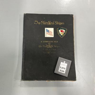 -250- COLLECTIBLE | Bound 1918 Stars & Stripes World War 1 | From France WW1