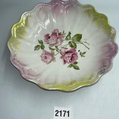 Decorative glass dishes