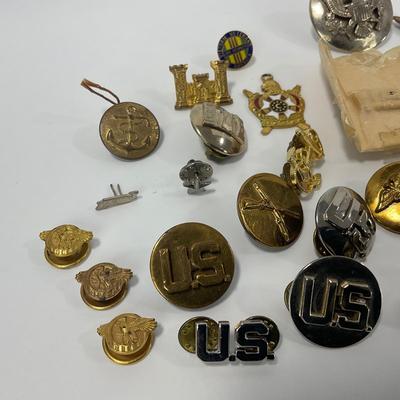 -251- MILITARY | Vintage Military Army Pins & Buttons