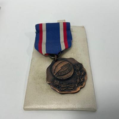 -252- COLLECTIBLE | 1920â€™s Sports Metals | Basketball & Track