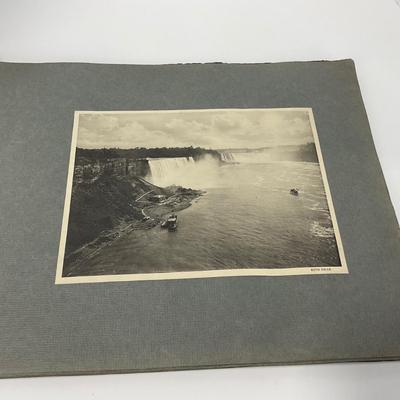 -253- COLLECTIBLE | Early 1900â€™s Niagara Falls Antique Souvenir Waterfall Picture Book