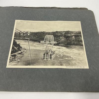 -253- COLLECTIBLE | Early 1900â€™s Niagara Falls Antique Souvenir Waterfall Picture Book
