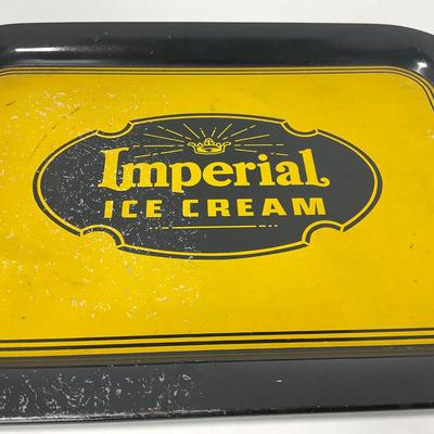 -254- COLLECTIBLE | 1930â€™s Imperial Ice Cream Tray | Sheboygan Wisconsin