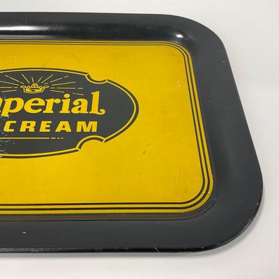 -254- COLLECTIBLE | 1930â€™s Imperial Ice Cream Tray | Sheboygan Wisconsin