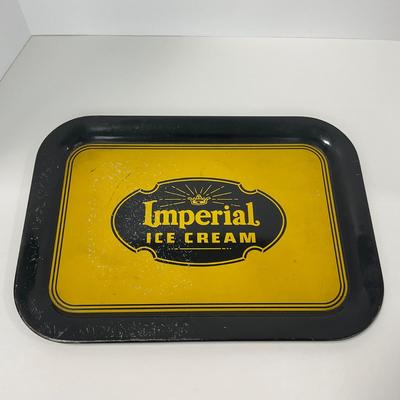 -254- COLLECTIBLE | 1930â€™s Imperial Ice Cream Tray | Sheboygan Wisconsin