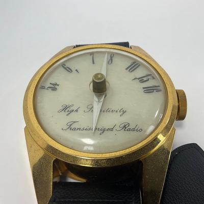 -255- COLLECTIBLE | 1960â€™s Large Watch Radio