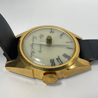 -255- COLLECTIBLE | 1960â€™s Large Watch Radio