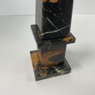 -257- COLLECTIBLE | Vintage Natural Polished Stone Wand Point Tower