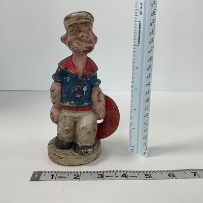 -258- COLLECTIBLE | Vintage Metal Popeye Bank