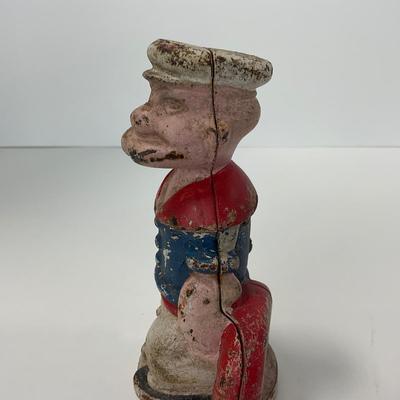 -258- COLLECTIBLE | Vintage Metal Popeye Bank