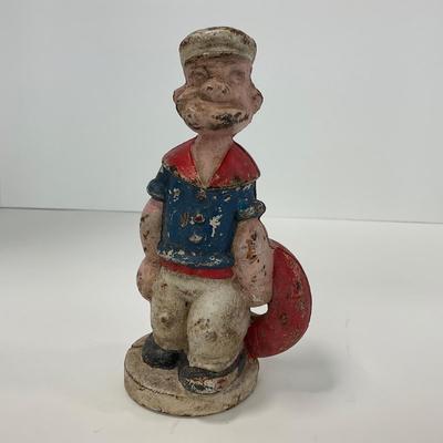 -258- COLLECTIBLE | Vintage Metal Popeye Bank