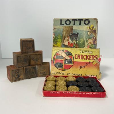 -263- COLLECTIBLE | Early 1900â€™s Game Lot
