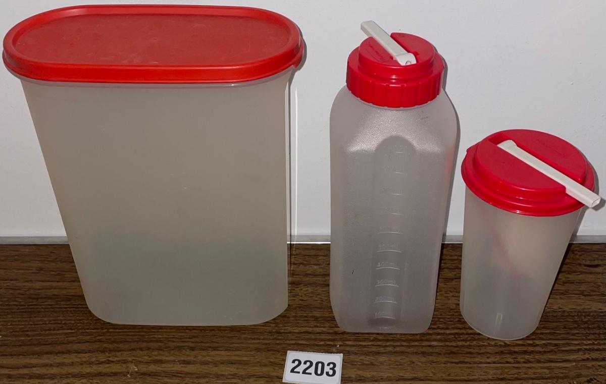 Tupperware and Rubbermaid Containers