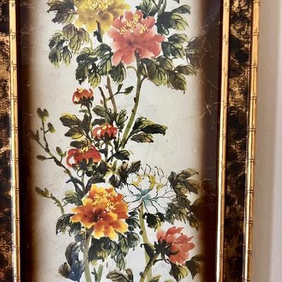 HO-CHU Floral Pair