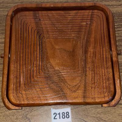Collapsible Wooden Basket