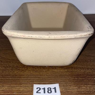 Pampered Chef Stoneware Loaf Pan