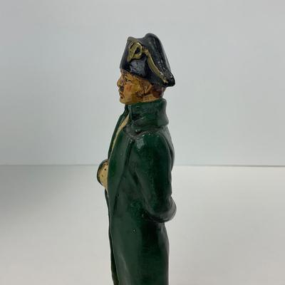 -266- COLLECTIBLE | Wooden Carved Napoleon | Made In Italy