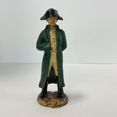-266- COLLECTIBLE | Wooden Carved Napoleon | Made In Italy