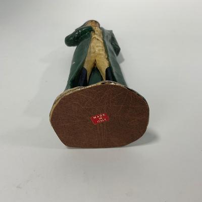 -266- COLLECTIBLE | Wooden Carved Napoleon | Made In Italy