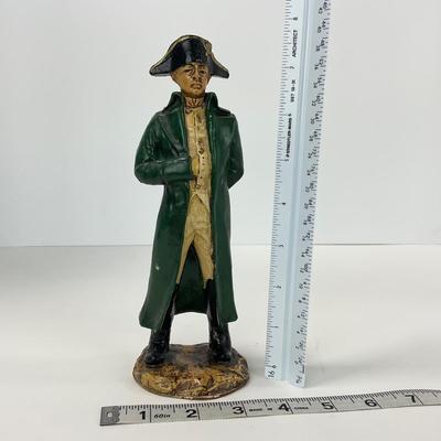 -266- COLLECTIBLE | Wooden Carved Napoleon | Made In Italy