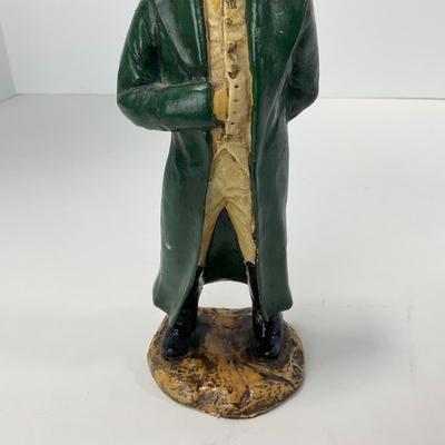 -266- COLLECTIBLE | Wooden Carved Napoleon | Made In Italy