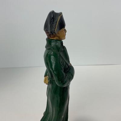 -266- COLLECTIBLE | Wooden Carved Napoleon | Made In Italy