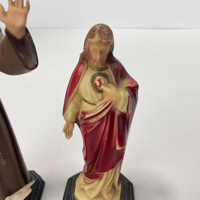 -267- COLLECTIBLE | Hartland & Other Plastic Religious Figures