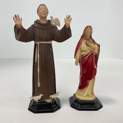 -267- COLLECTIBLE | Hartland & Other Plastic Religious Figures