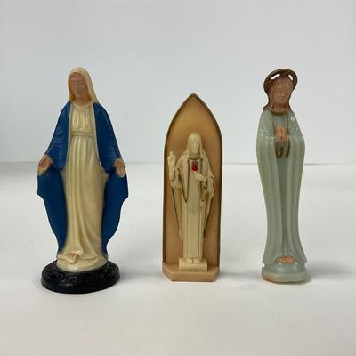 -267- COLLECTIBLE | Hartland & Other Plastic Religious Figures