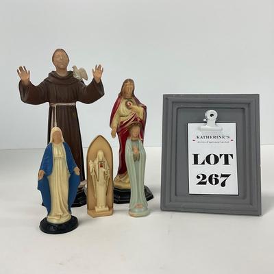 -267- COLLECTIBLE | Hartland & Other Plastic Religious Figures