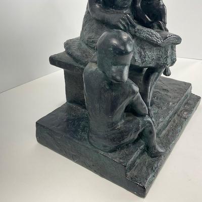 -271- COLLECTIBLE | Large Mother reading Statue | Daniel Brown 1999