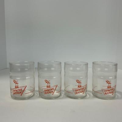 -272- Vintage | Collection of Country Kitchen Juice Glasses