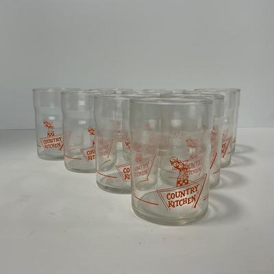 -272- Vintage | Collection of Country Kitchen Juice Glasses