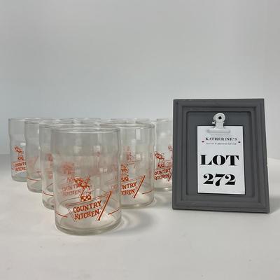 -272- Vintage | Collection of Country Kitchen Juice Glasses