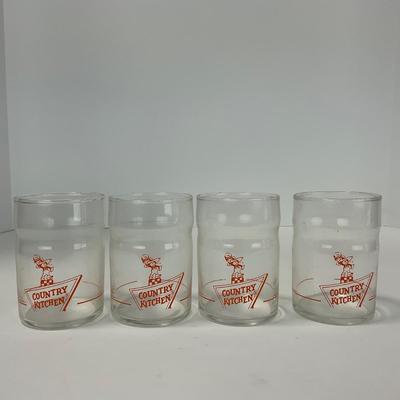 -272- Vintage | Collection of Country Kitchen Juice Glasses