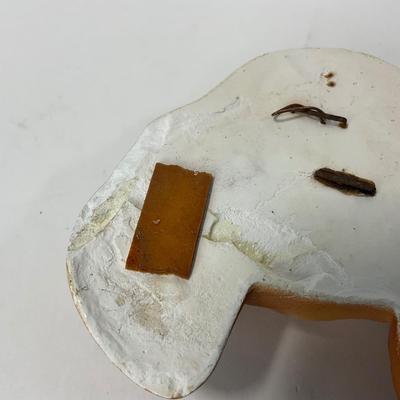 -275- COLLECTIBLE | 1952 Miller Studios Chalkware Puppy Dog Face Wallhanger