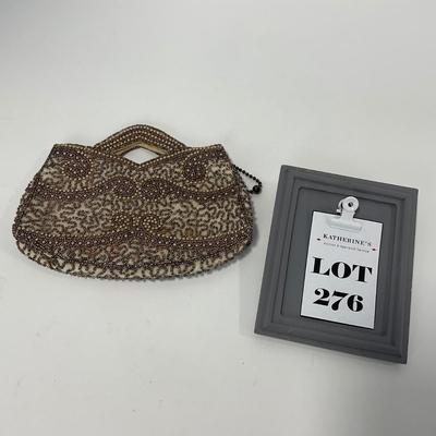 -276- VINTAGE | Hand Beaded Purse | Belgium
