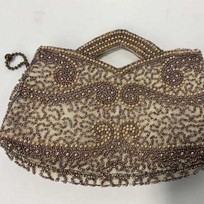 -276- VINTAGE | Hand Beaded Purse | Belgium