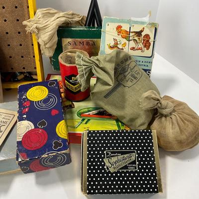 -279- COLLECTIBLE | Early 1900â€™s Game Lot