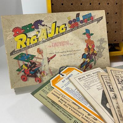 -279- COLLECTIBLE | Early 1900â€™s Game Lot