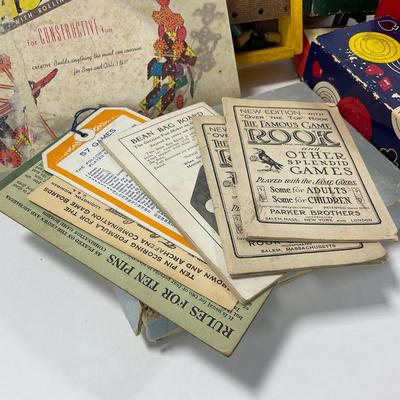 -279- COLLECTIBLE | Early 1900â€™s Game Lot