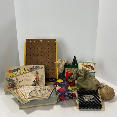 -279- COLLECTIBLE | Early 1900â€™s Game Lot
