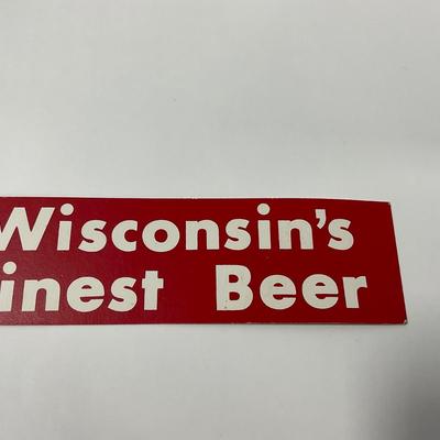 -282- COLLECTIBLE | 1950â€™s â€œHave a Holidayâ€ Wisconsinâ€™s Finest Beer Sign