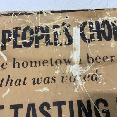 -283- BEER | Point Beer Brewery Sign