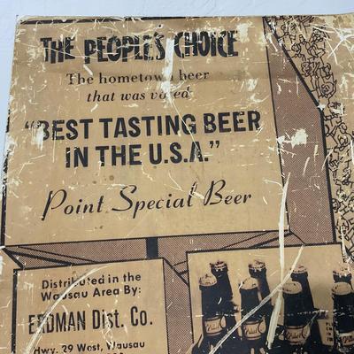 -283- BEER | Point Beer Brewery Sign