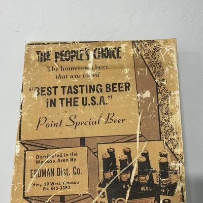-283- BEER | Point Beer Brewery Sign